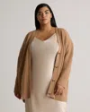 QUINCE WOMEN'S MONGOLIAN CASHMERE OVERSIZED BOYFRIEND CARDIGAN SWEATER