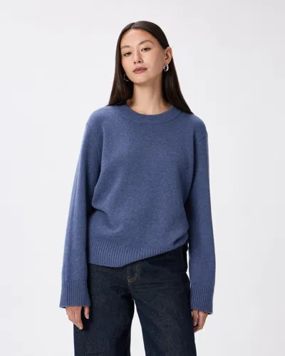 Quince Women's Mongolian Cashmere Oversized Crewneck Sweater