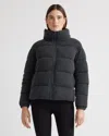 Quince Women's Mongolian Cashmere Puffer Jacket In Charcoal