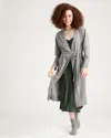 Quince Women's Mongolian Cashmere Robe In Heather Grey