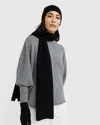 Quince Women's Mongolian Cashmere Scarf In Black