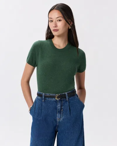 Quince Women's Mongolian Cashmere T-shirt In Multi