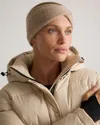 Quince Women's Mongolian Cashmere Twist Headband Rings In Brown