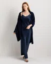 Quince Women's Mongolian Cashmere Wrap In Blue
