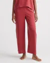 Quince Women's Pajama Pants In Crimson