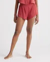 Quince Women's Pajama Shorts In Crimson