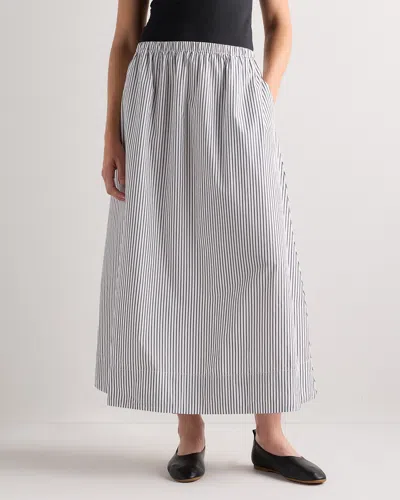 Quince Women's Poplin A-line Maxi Skirt