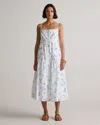 Quince Women's Poplin Spaghetti Strap Maxi Dress