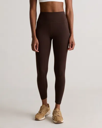 Quince Women's Power-up High-rise Training Legging In Espresso