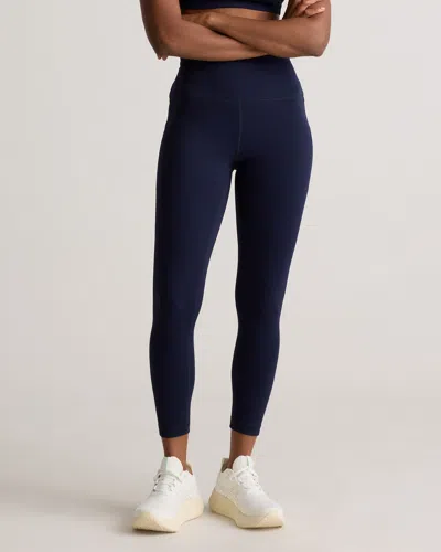 Quince Women's Power-up High-rise Training Pocket Legging In Deep Navy