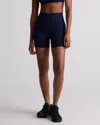 Quince Women's Power-up High-rise Training Short In Deep Navy