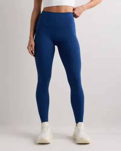 Quince Women's Power-up High-rise Training Legging In Royal Blue