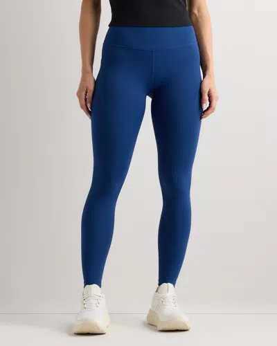 Quince Women's Power-up High-rise Training Pocket Legging In Blue