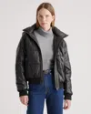 Quince Women's Puffer Jacket In Black