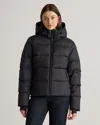 Quince Women's Responsible Down Cinch Waist Puffer Jacket In Black