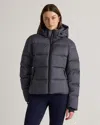 Quince Women's Responsible Down Cinch Waist Puffer Jacket In Carbon Grey