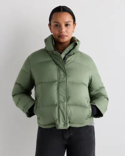 Quince Women's Responsible Down Cropped Puffer Jacket