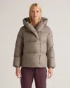 Quince Women's Responsible Down Duvet Puffer Jacket In Stone Taupe