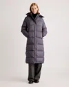 Quince Women's Responsible Down Long Puffer Jacket In Carbon Grey