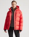 Quince Women's Responsible Down Puffer Jacket In Red