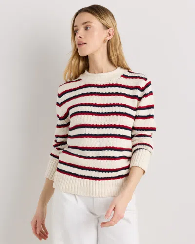 Quince Women's Roll Neck Sweater In Multi