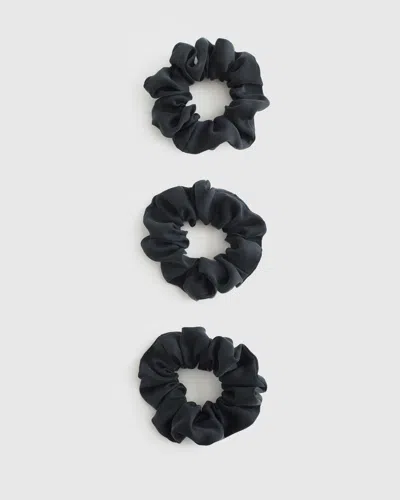 Quince Women's Scrunchies In Black