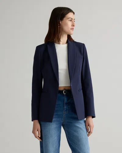Quince Women's Scuba Single Breasted Convertible Blazer