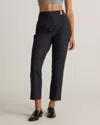 Quince Women's Scuba Slim Ankle Pants In Black