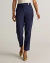 Quince Women's Scuba Slim Ankle Pants In Navy