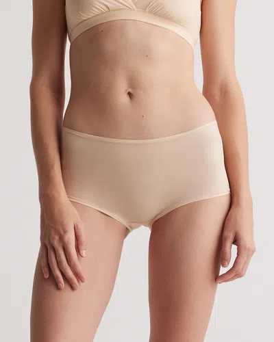 Quince Women's Second Skin Boyshort In Beige