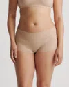 Quince Women's Second Skin Boyshort In Sand
