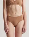 Quince Women's Second Skin Hipster Brief In Mocha