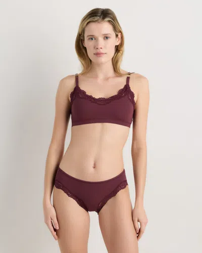 Quince Women's Second Skin Lace Brief