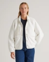 QUINCE WOMEN'S SHERPA SNAP FRONT JACKET
