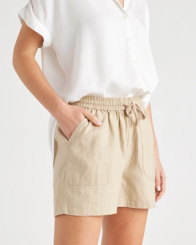 Quince Women's Shorts In Driftwood