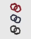 QUINCE WOMEN'S SKINNY SCRUNCHIES
