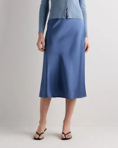 Quince Women's Skirt In Blue