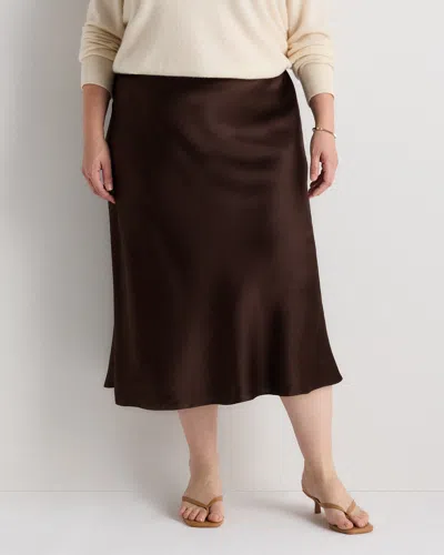 Quince Women's Skirt In Brown