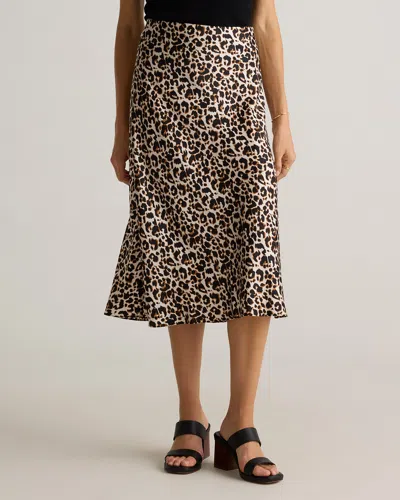 Quince Women's Skirt In Leopard