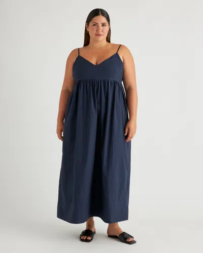 Quince Women's Sleeveless Maxi Dress In Navy