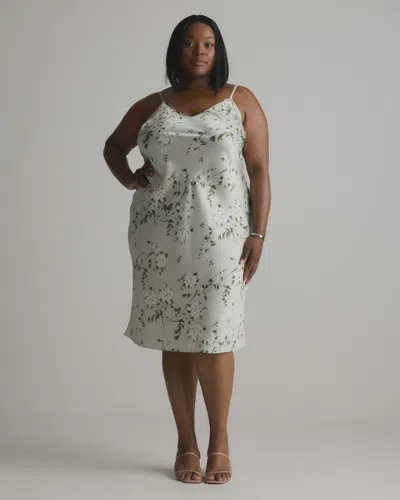 Quince Women's Slip Dress In Jasmine Vines