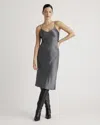 Quince Women's Slip Dress In Lava Smoke