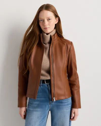 Quince Women's Stand-collar Jacket In Brown