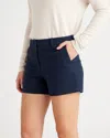 Quince Women's Stretch Cotton Chino Shorts In Navy