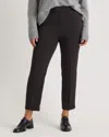 Quince Women's Stretch Crepe Ankle Pants In Black
