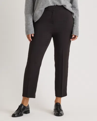 Quince Women's Stretch Crepe Ankle Pants In Black