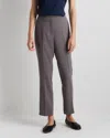 Quince Women's Stretch Crepe Ankle Pants In Gray