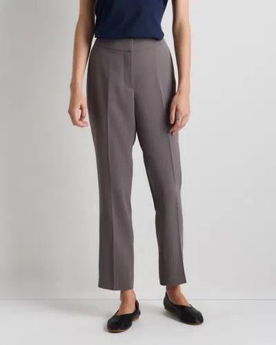 Quince Women's Stretch Crepe Ankle Pants In Gray