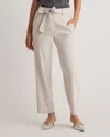 Quince Women's Stretch Crepe Paperbag Pants In Sand