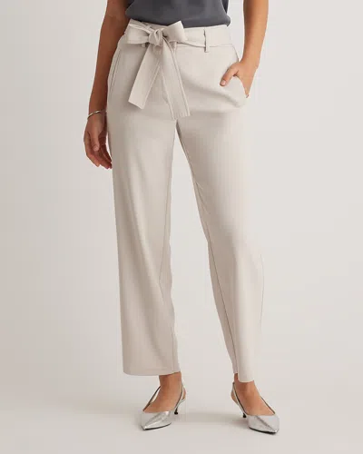 Quince Women's Stretch Crepe Paperbag Pants In Sand
